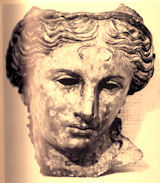 Colossal Bronze Head of Aphrodite - 2nd cent. B.C.