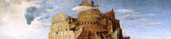 Breugel Tower of Babel, detail
