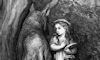 Gustave Dore, Red Riding Hood Meets the Wolf