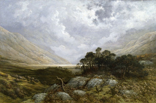 Gustave Dore, Landscape in Scotland