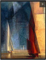 Lyonel Feininger, Calm at Sea