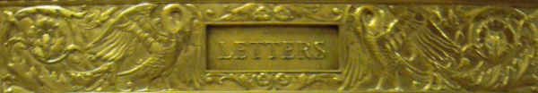 Detail - Royal Bank Building letterbox