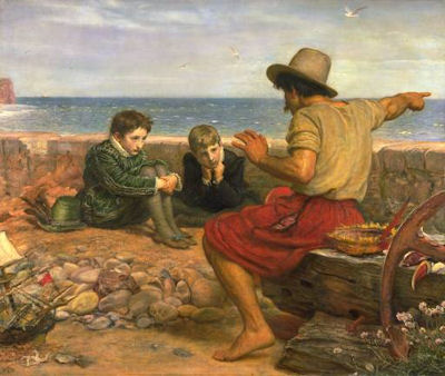 Millais, Boyhood of Raleigh