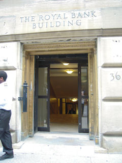Entrance Notre-Dame Street