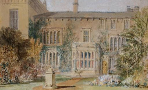 Turner, Farnley Hall, East Front