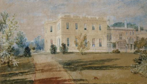 Turner, Farnley Hall from the East