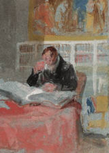 Turner, Man Old Library detail