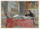 Thumbnail, Man at Table in Old Library