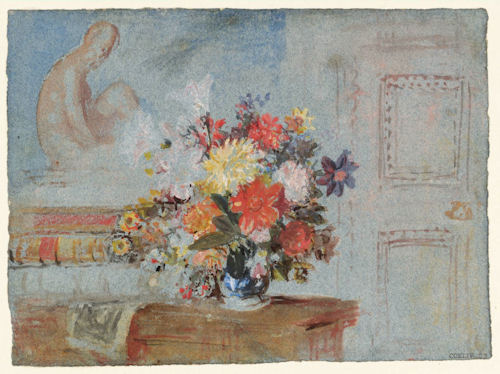 Turner, Old Library: A Vase ...