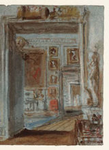 JMW Turner, Somerset Room at Petworth, cropped, right half