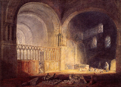 Turner, Transept Ewenny Priory, Glamorganshire